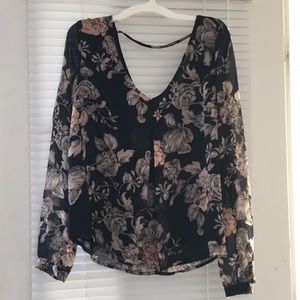 Forever 21 small floral blouse